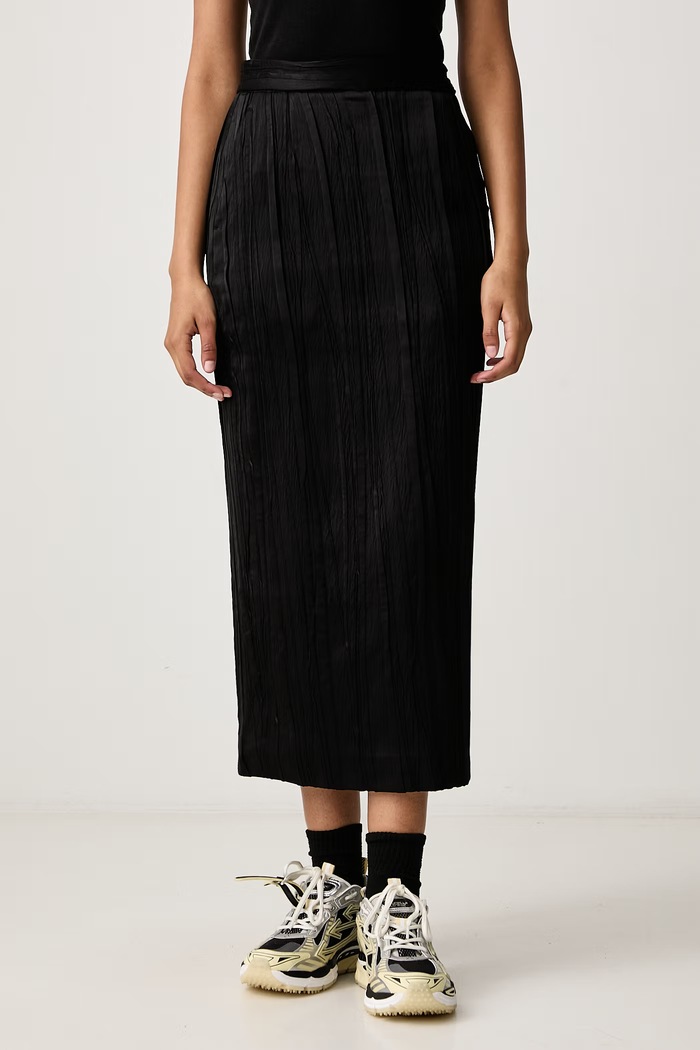 Willy Chavarria TUBO with viscose black MWWSK006.004N