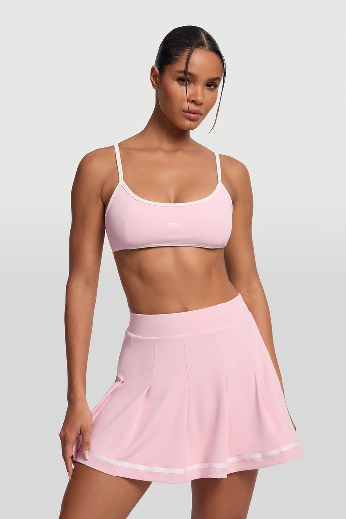 BetterMe Spódnica sportowa Pleated Tennis różowy SKR00002