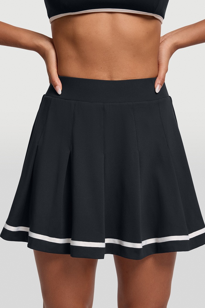 Spódnica sportowa Pleated Tennis BetterMe SKR00002 czarny