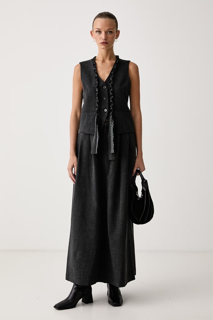 Eleh Spódnica EFW260196 szary AW26