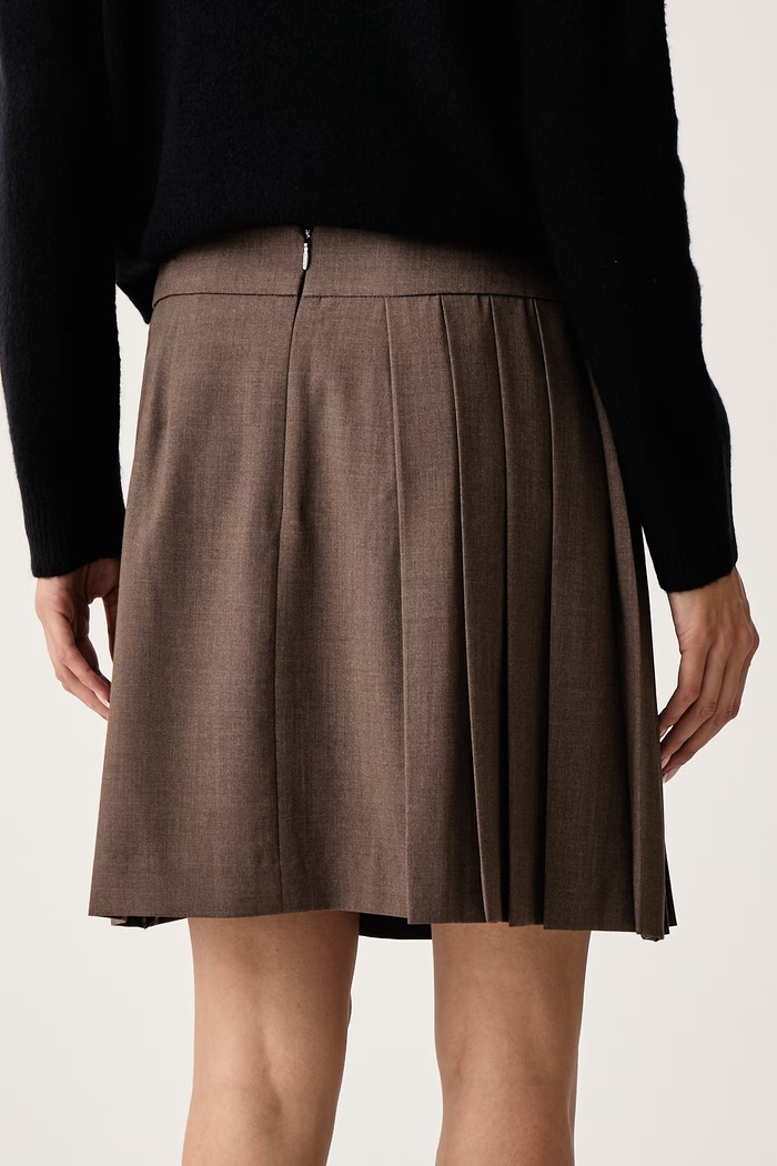 Odzież DKNY Spódnica plisowana UH6S7805 brązowy