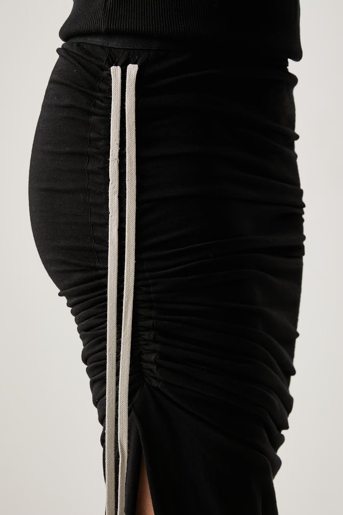 Rick Owens DRKSHDW Soft Edfu suknja od pamuka DS02F6337.RN