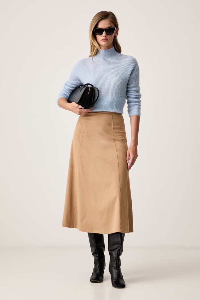 Marella юбка Emme by Marella 2625776021200 коричневый AW26