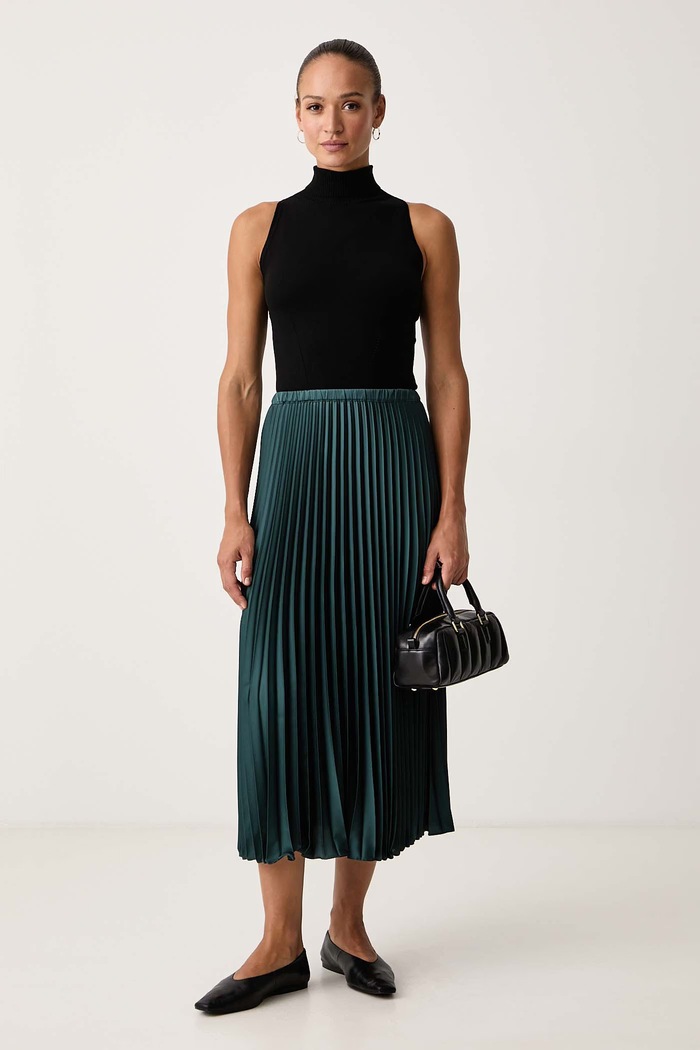 Marella Plisirano krilo Emme by Marella 2625106051200 zelena AW26