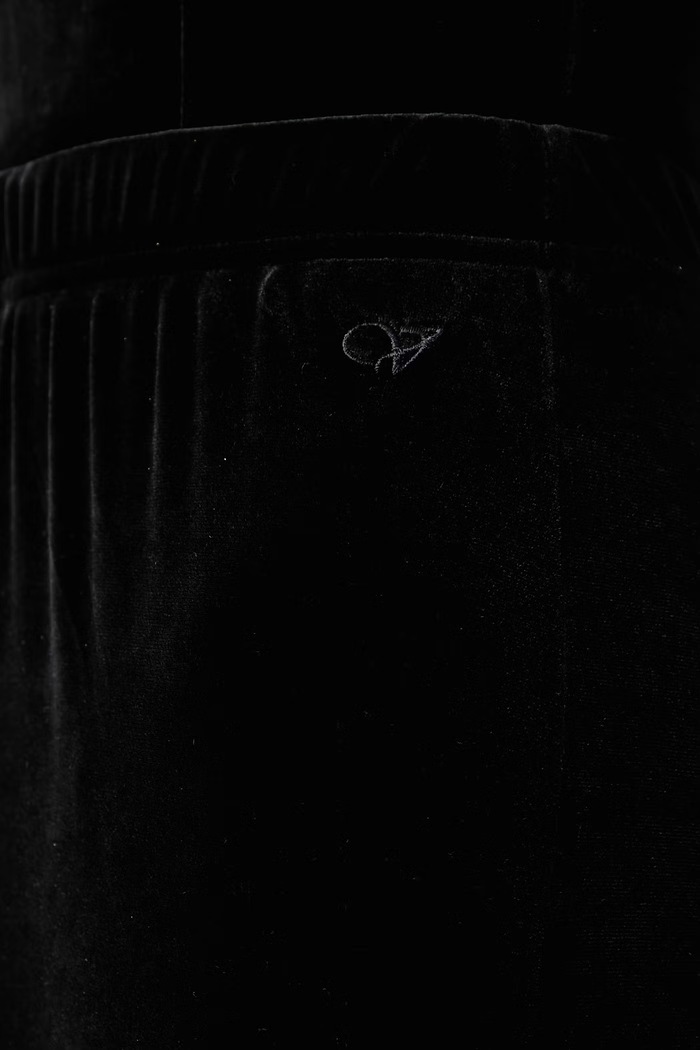 Vetements Spódnicospodnie welurowe WH27LG117B