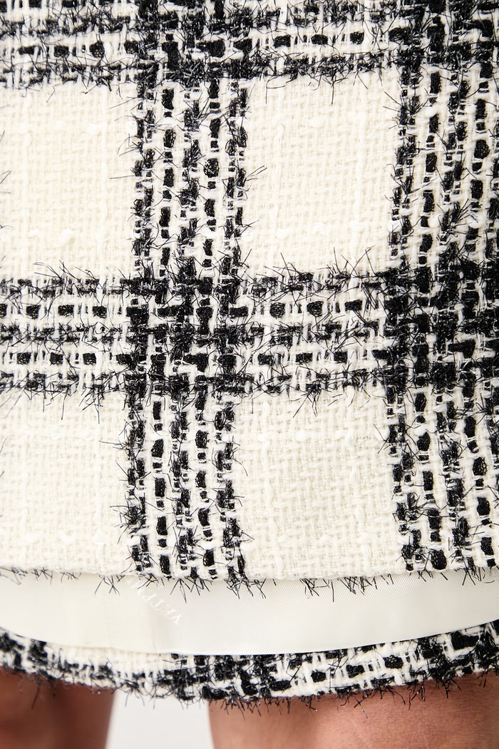Spódnica z wełną Vetements beżowy WH27SK027WC