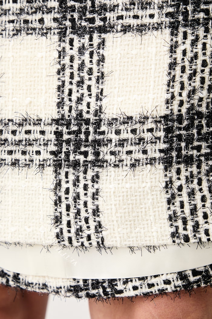 Spódnica z wełną Vetements beżowy WH27SK027WC