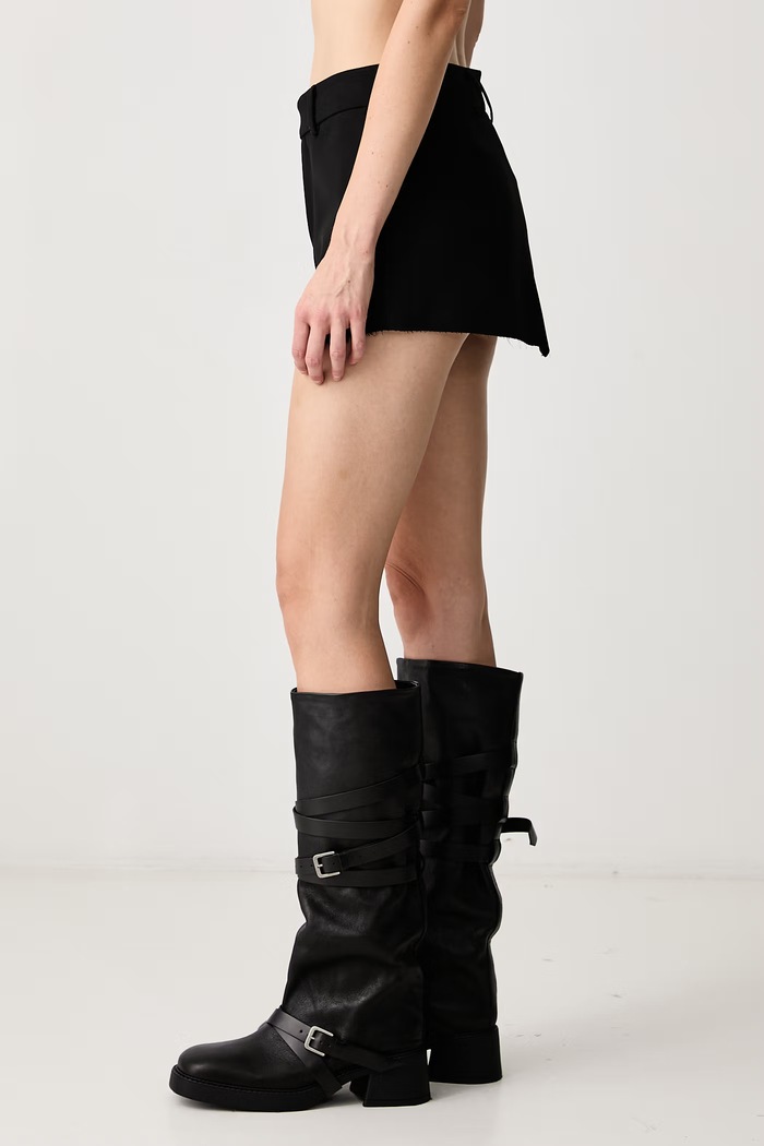 Reworked spódnica Vetements WH27SK038B czarny