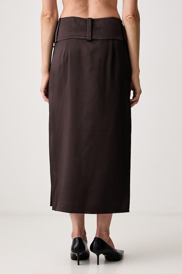 Дрехи Sportmax Oblare пола с ацетат 2622106041600 кафяв