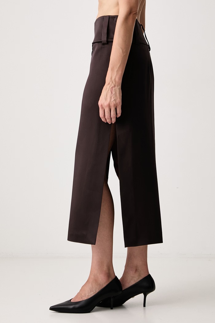 Oblare пола с ацетат Sportmax 2622106041600 кафяв