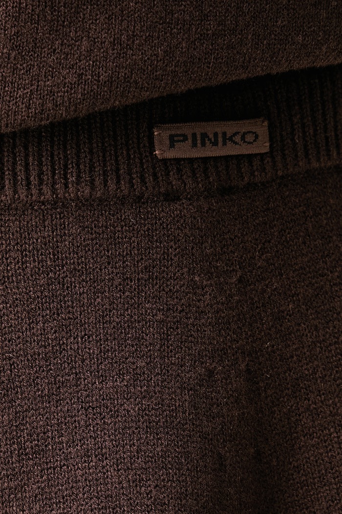 Suknja od vune Pinko 107875.A3P4 smeđa