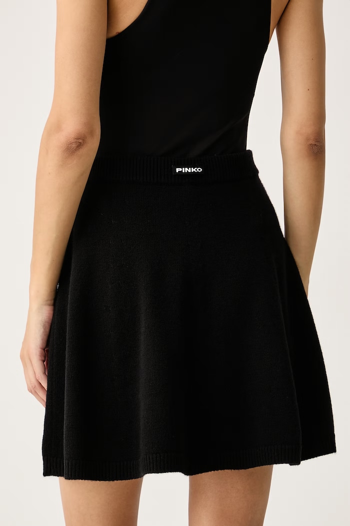 Abbigliamento Pinko Gonna in lana 107875.A3P4 nero