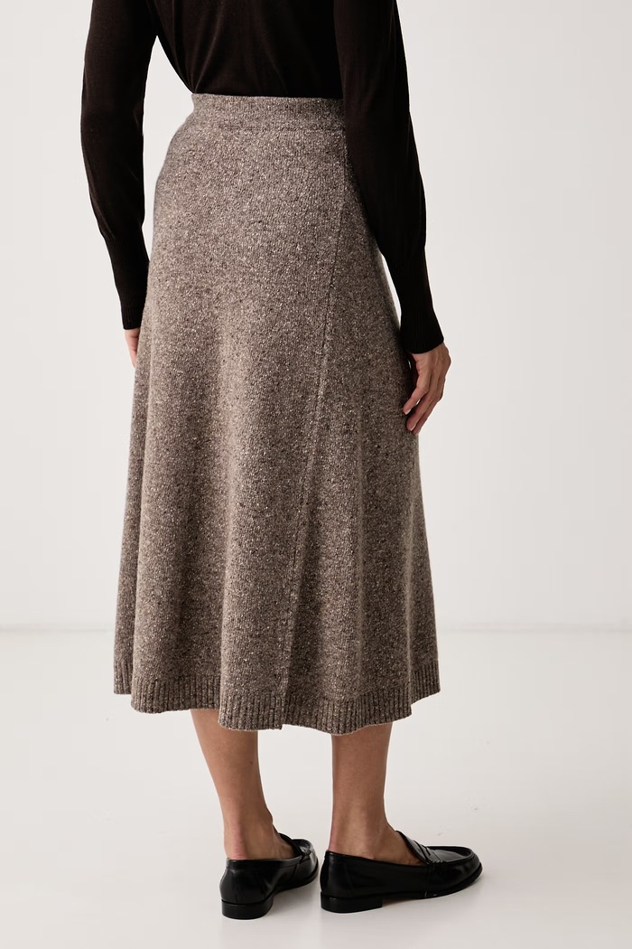 Odzież Weekend Max Mara Spódnica z wełną WKDALOA 2625306012600 brązowy