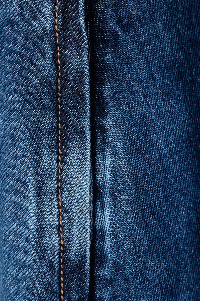 Spódnica rozkloszowana jeansowa WKDMEANDRO Weekend Max Mara 2625106082600 granatowy