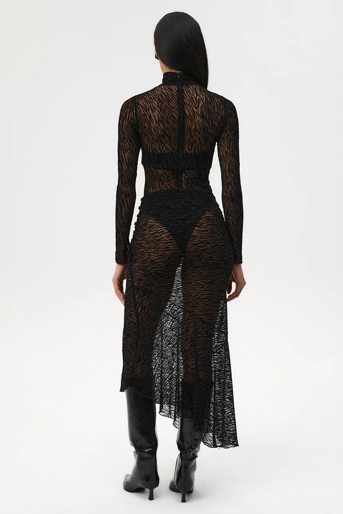 Undress Code Asimetrična suknja Primrose 1362UC crna AW26