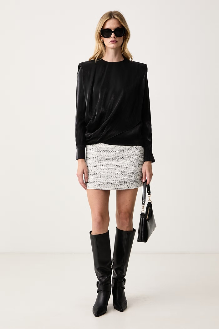 Morgan Spódnica JTHEA beżowy AW26