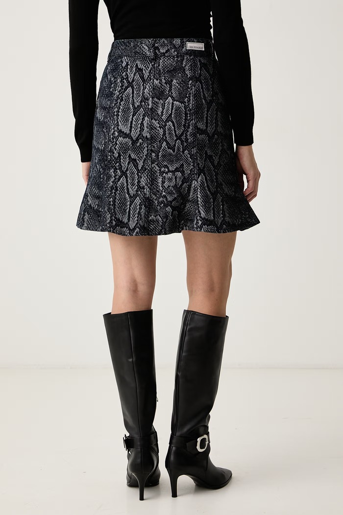 Odzież Trussardi Spódnica jeansowa 1400A000695N granatowy