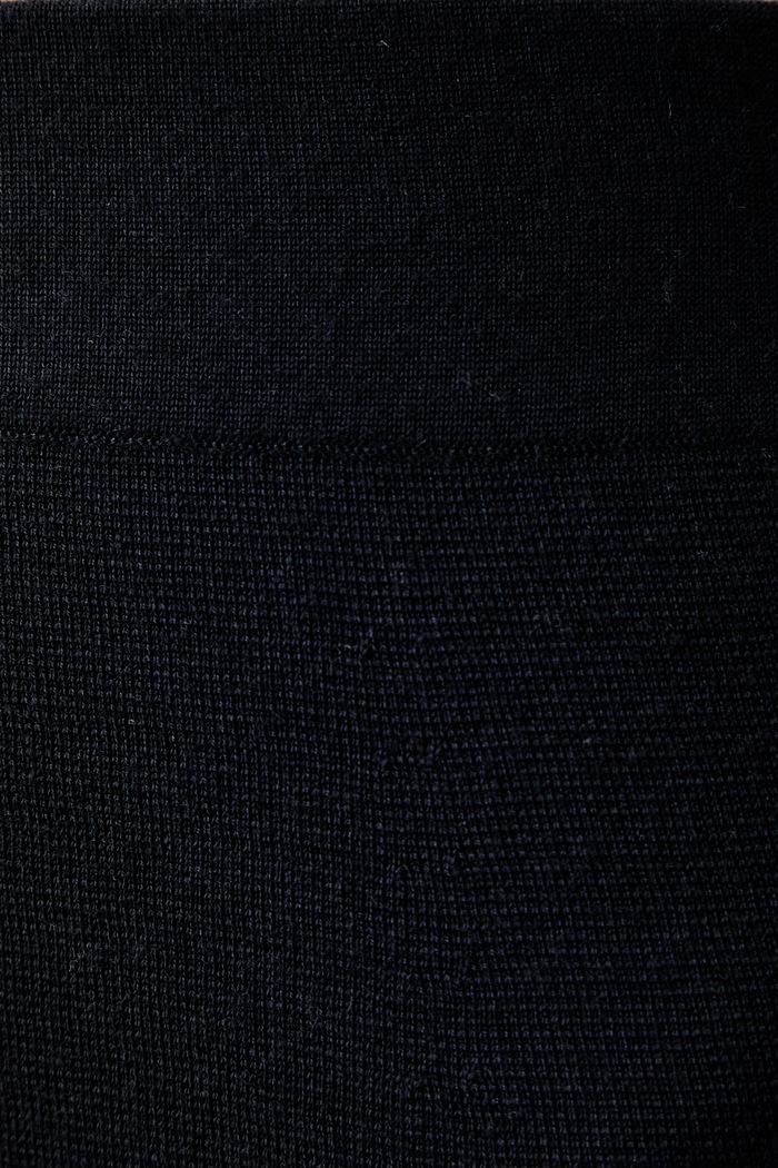 MM by Max Mara spódnica wełniana MMLSONNI granatowy 2626306017600