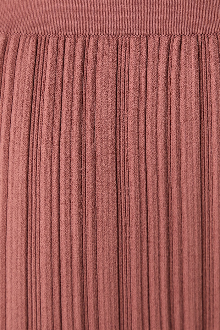 Weekend Max Mara spódnica plisowana z wiskozą WKDGHIGLIA różowy 2625306011600