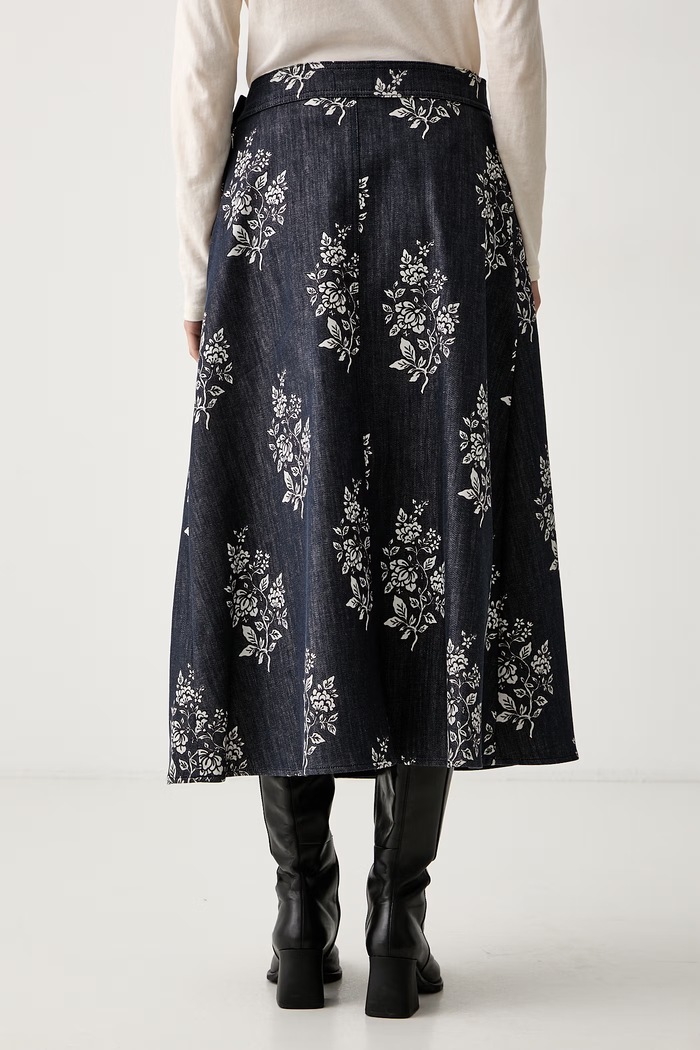 Odzież Weekend Max Mara Spódnica jeansowa WKDSTRUZZO 2625106021600 granatowy