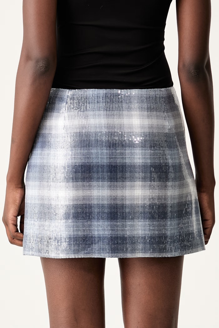 Oblečení Levi's sukně džínová INVERTED PLEAT MINI 107197.A3FD modrá