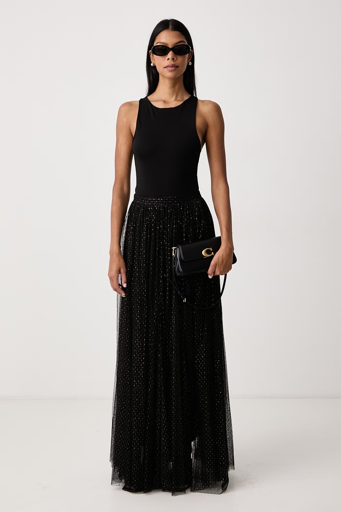 Twinset Sukňa 262TT2154 čierna AW26