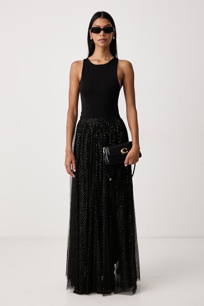 Twinset Sukňa 262TT2154 čierna AW26