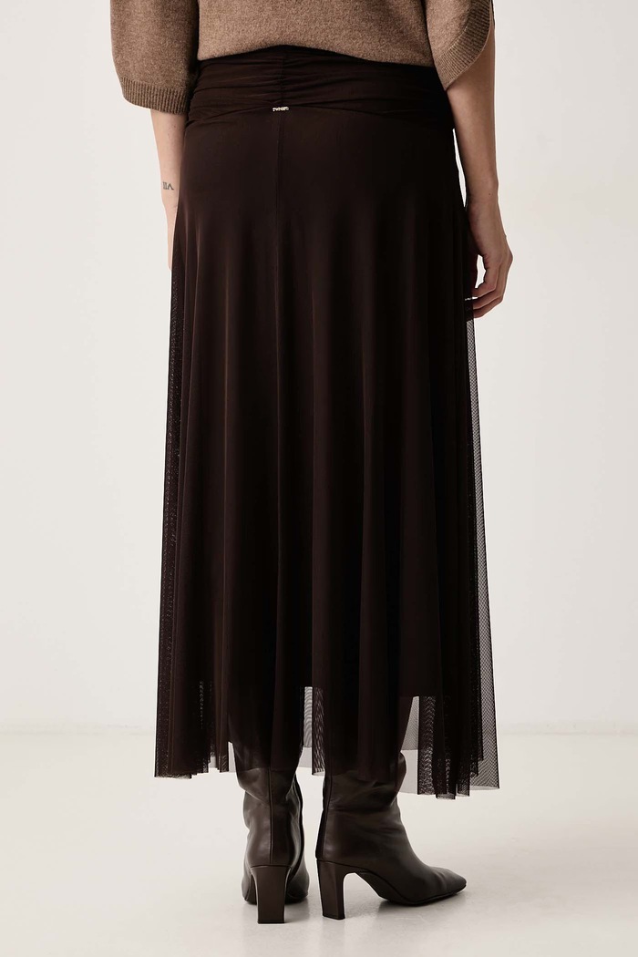 Дрехи Twinset Пола 262TF2033 кафяв