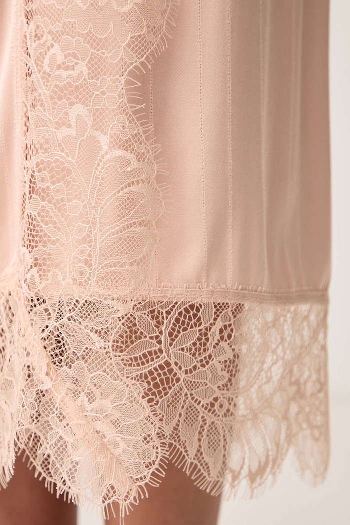 Spódnica z wiskozy Twinset 262TP2123 różowy