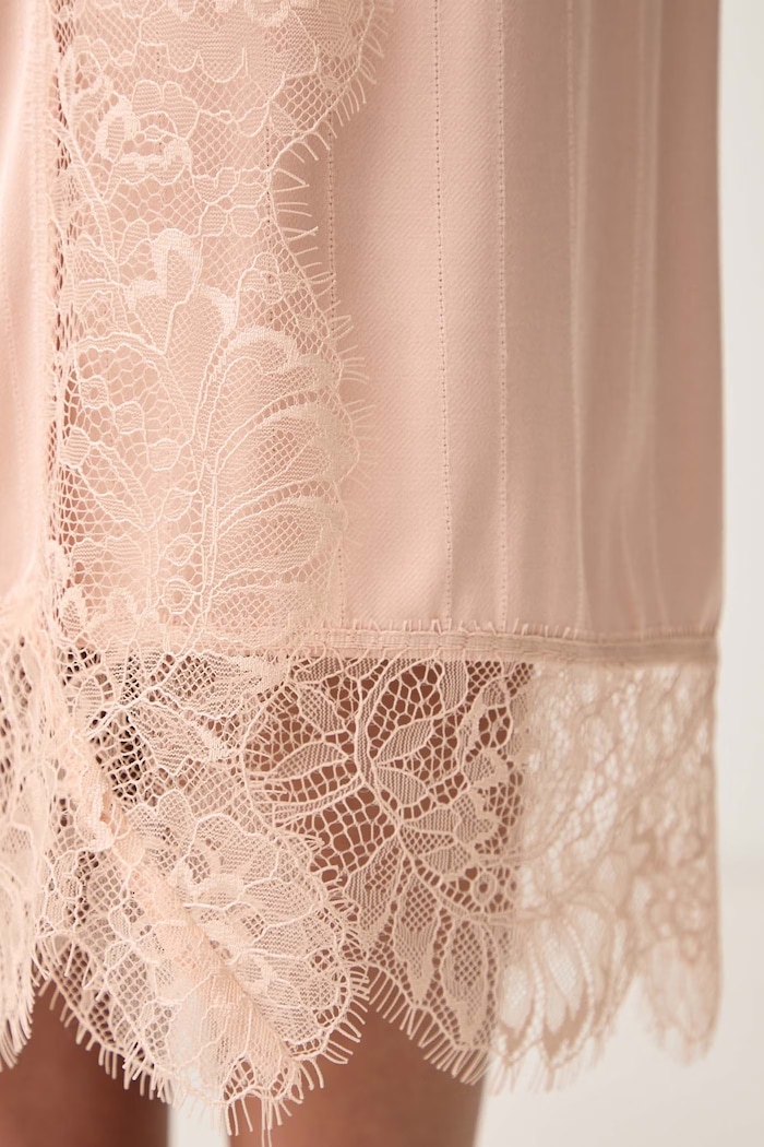 Spódnica z wiskozy Twinset 262TP2123 różowy