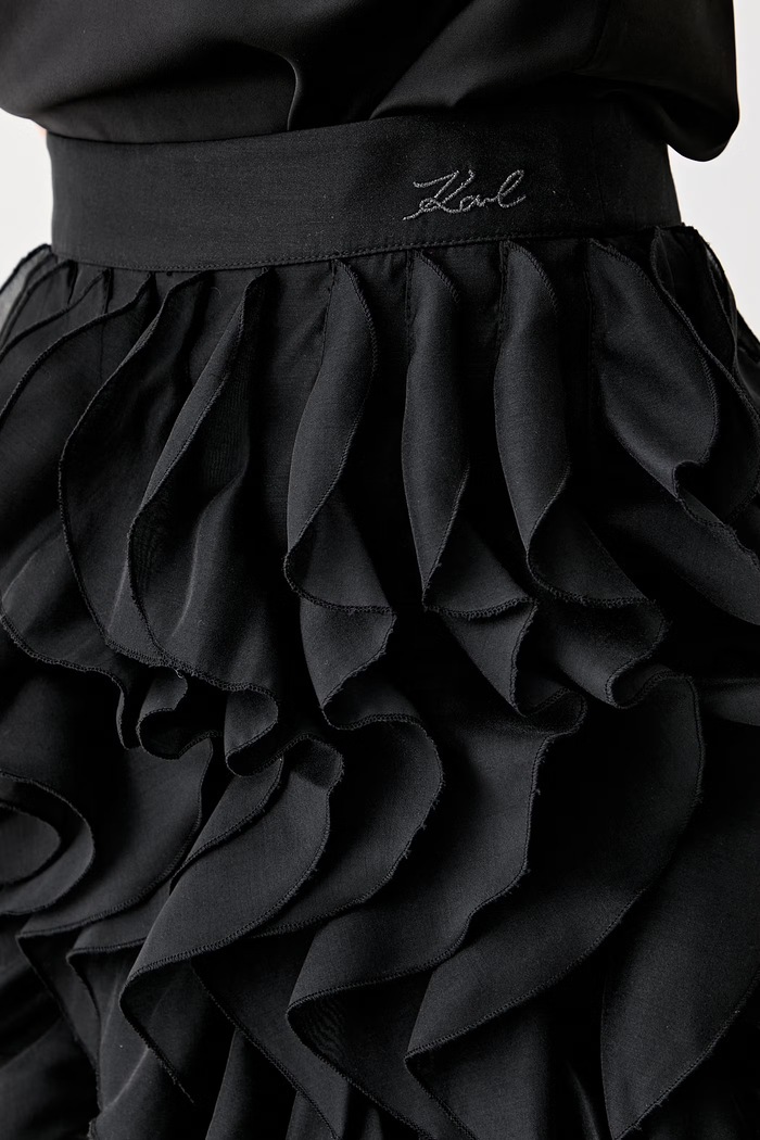 Karl Lagerfeld spódnica czarny B3W12009