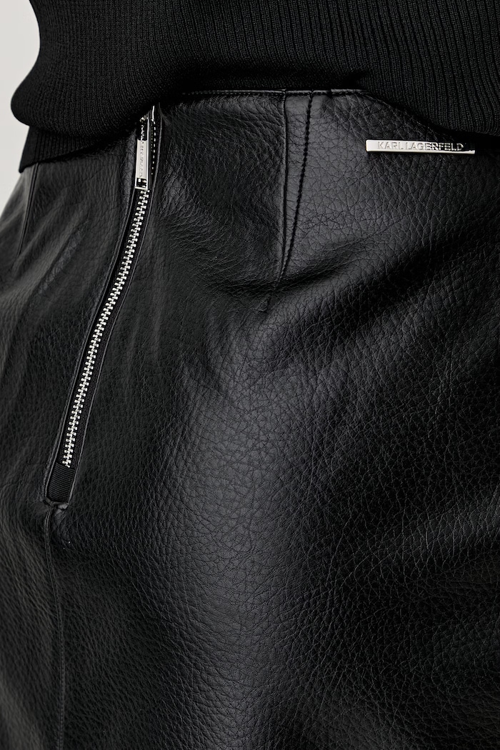 Karl Lagerfeld fustă negru B3W12012