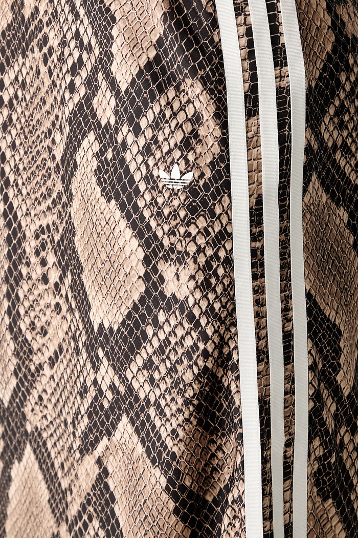 adidas Originals spódnica Satin Snake beżowy KX1894