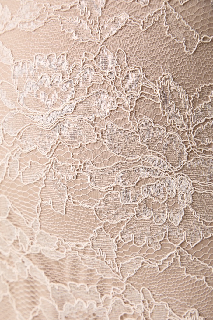 Fustă din dantelă x LEONIE HANNE Guess W6BD61.K8882 bej