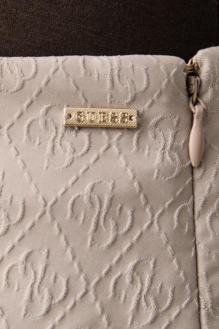 Fustă FLORA Guess W6BD31.W4304 bej