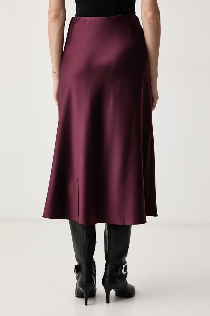 Odzież Guess Spódnica LORENZA W6BD25.W4250 bordowy