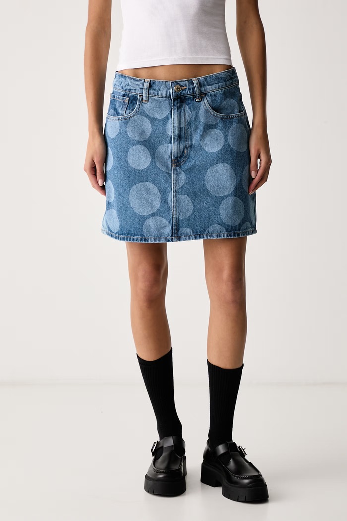 Marimekko Krilo denim modra 096037