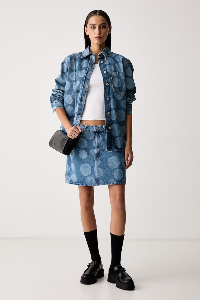 Marimekko Krilo denim 096037 modra AW26