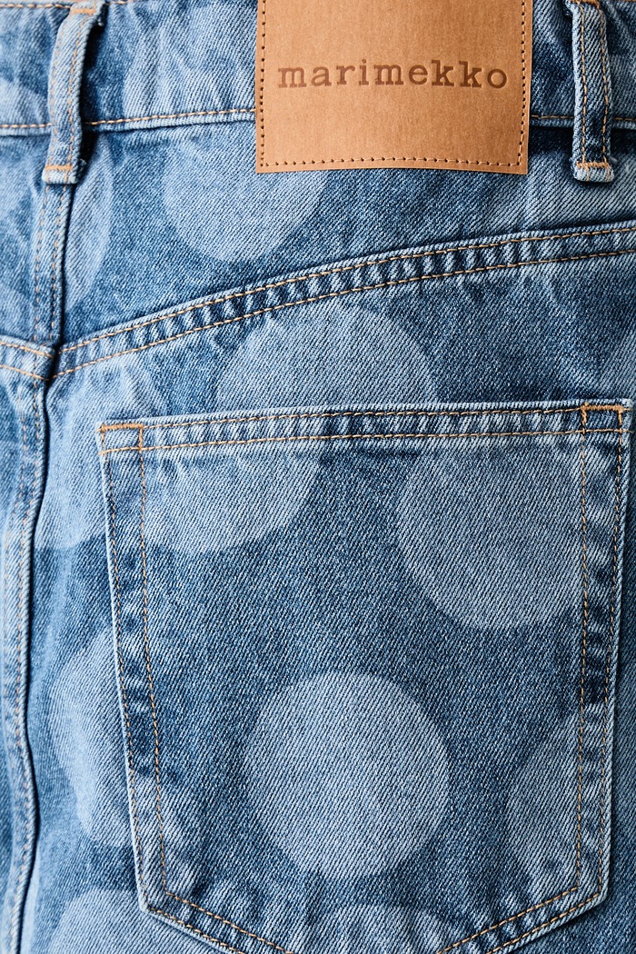 Krilo denim Marimekko 096037 modra