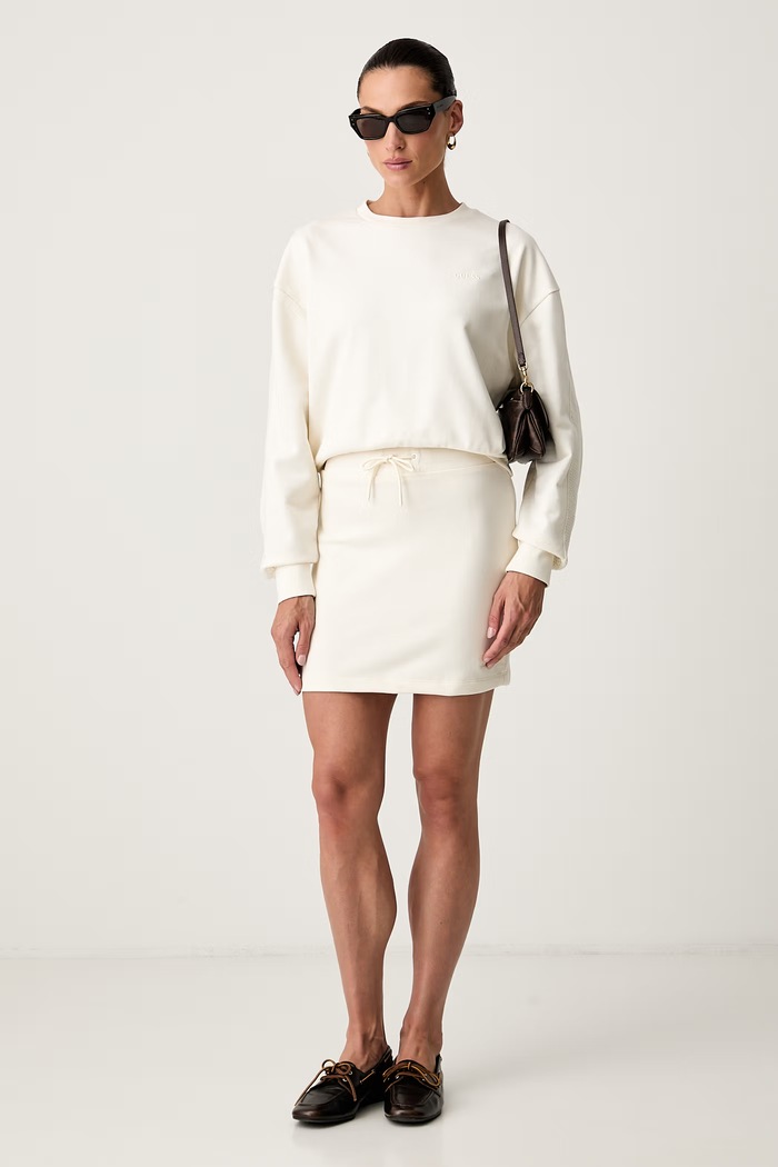 Guess пола с памук PHOEBE V6YD04.K4290 бежов AW26