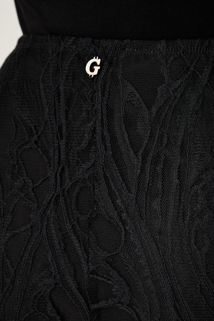 Guess sukňa EVELYN čierna W6YD12.K4364