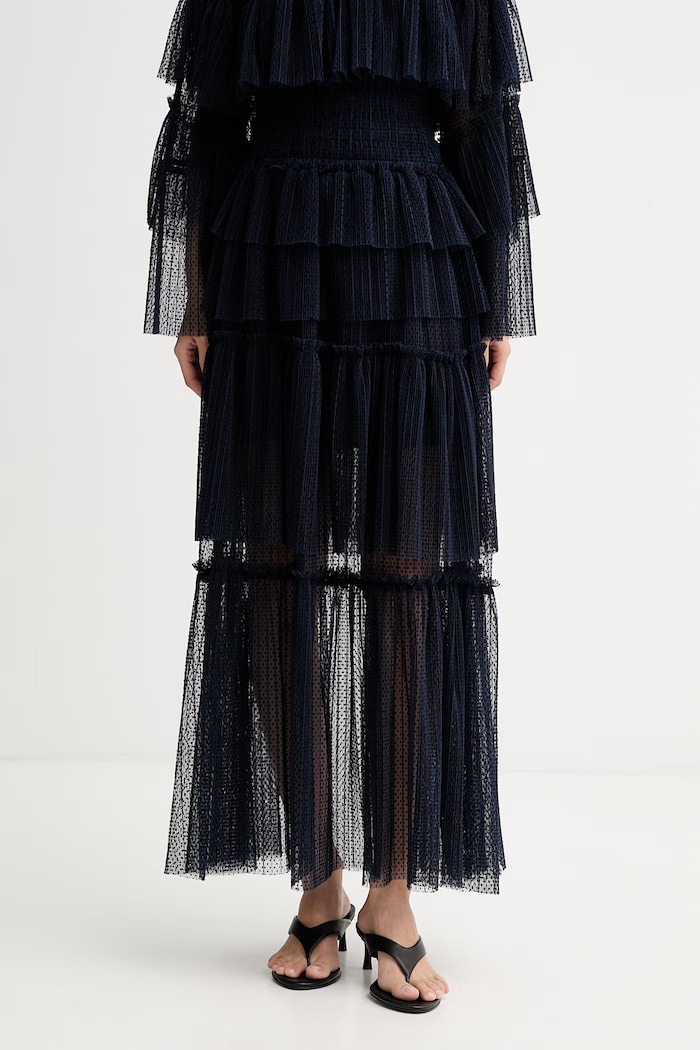 MUNTHE fustă NESSAROSE bleumarin 262121826229