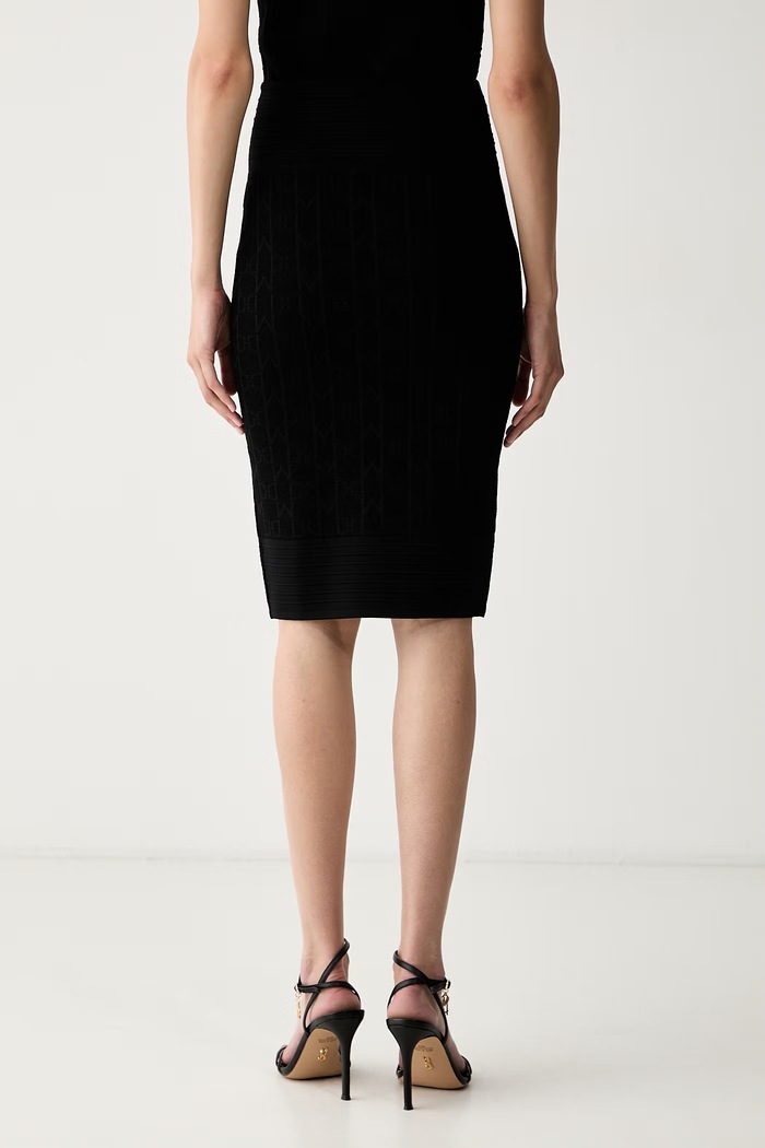 Abbigliamento Marciano by Guess gonna a tubino con viscosa YAMNA G6YD07.Z1013 nero
