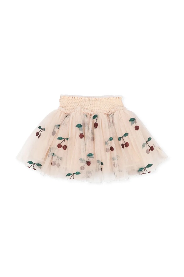 Konges Sløjd Spódnica TULLIE SMOCK SKIRT GRS beżowy KS106302.9BY2