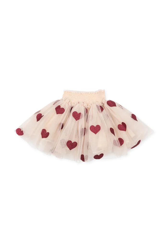 Konges Sløjd Spódnica TULLIE SMOCK SKIRT GRS beżowy KS106302.9BY2
