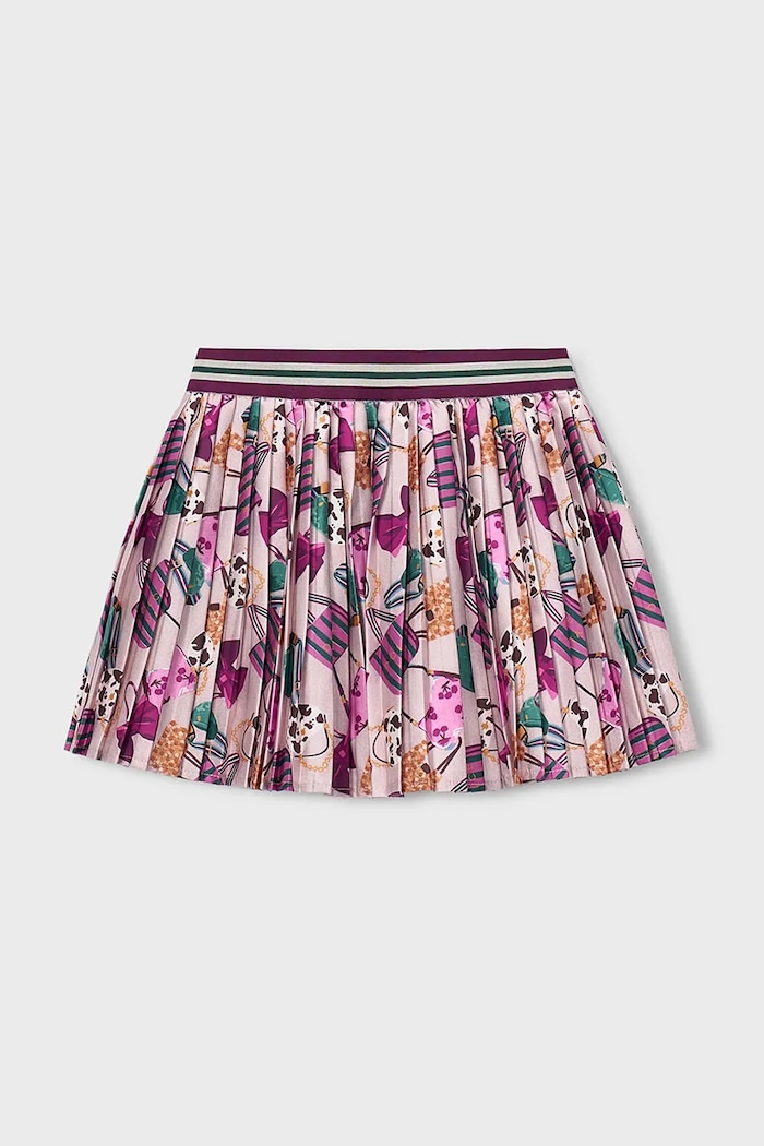 Dziewczynka Mayoral spódnica plisowana 4903.6G.Mini.9BY2 różowy