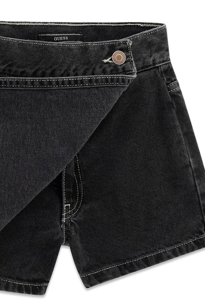 Guess spódnicospodnie jeansowe czarny J6YD15.D1177.9BY2