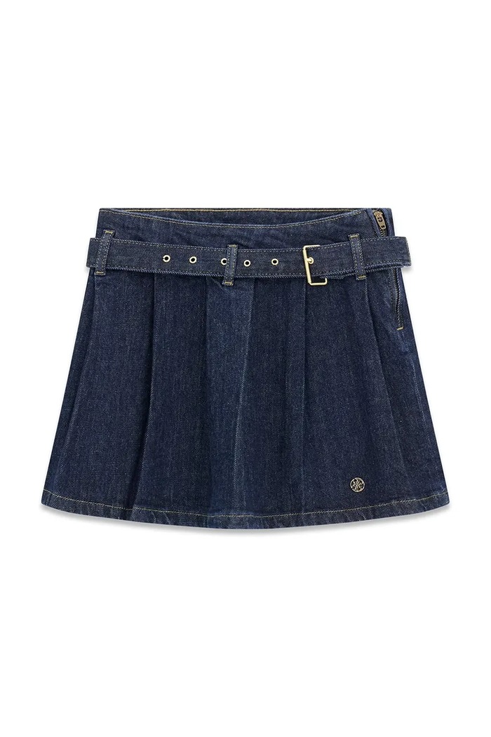 Guess Spódnica jeansowa niebieski J6YD12.D1174.9BY2
