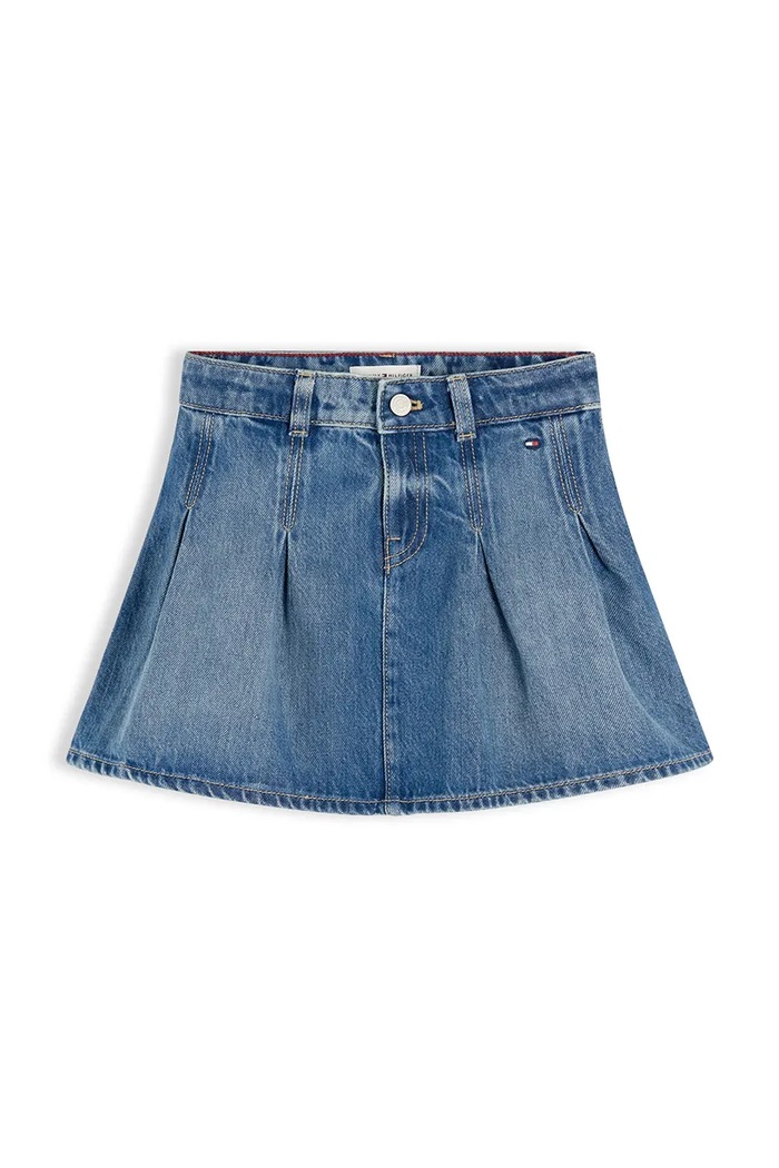 Tommy Hilfiger spódnica jeansowa KG0KG09434.9BY2 niebieski AW26