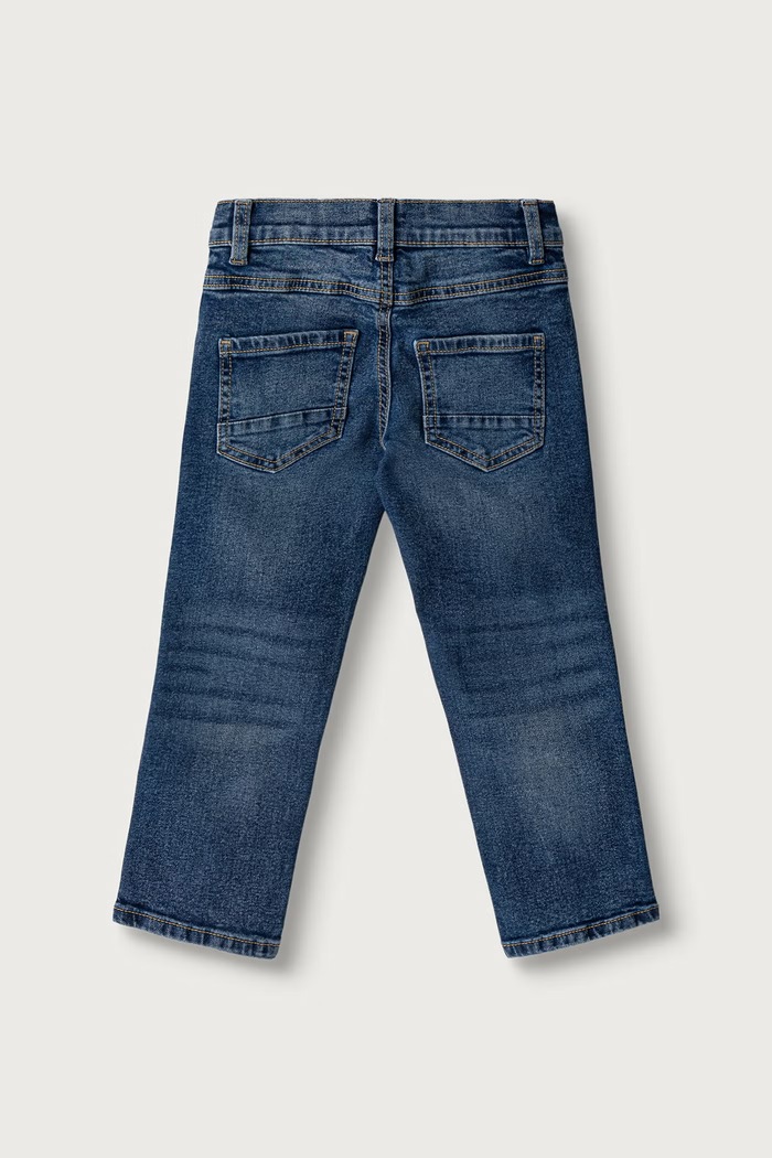 United Colors of Benetton Jeansy slim fit dziecięce 4U9SGE033.P.Continuativ granatowy AW26